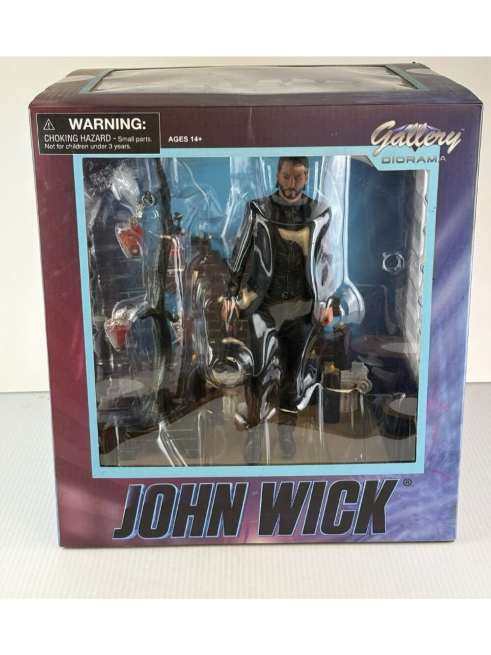 Diamond Select 2019 Gallery Diorama John Wick Keanu Reeves NIP Sealed